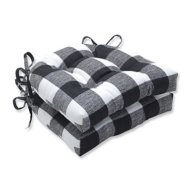 Gray buffalo best sale check chair cushions