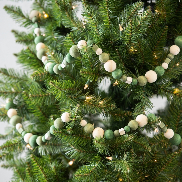 christmas bead garland