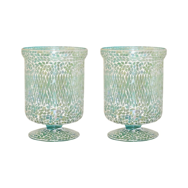 mosaic candle holder