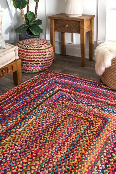 Hand Braided Tammara Area Rug, 8x10