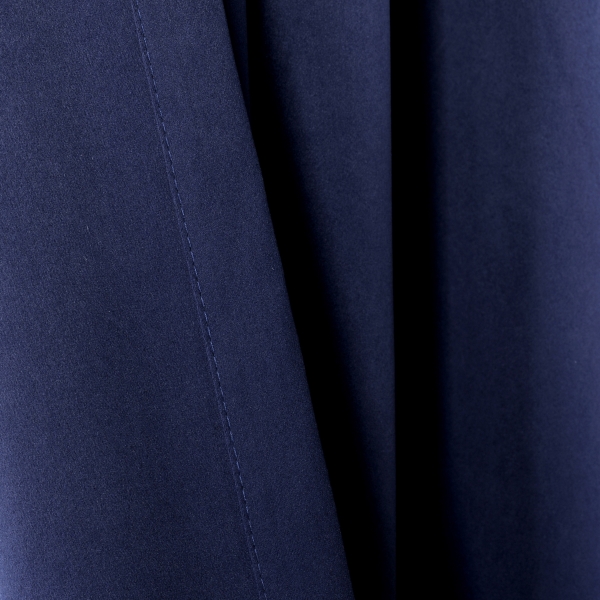 Navy Back Tab Blackout Curtain Panel Set, 63 in.