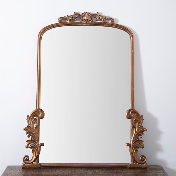 Scroll mirror on sale