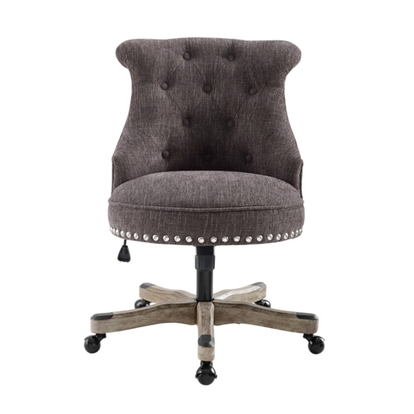 Charcoal Miller Tufted Office Chair