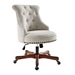 Natural Miller Tufted Office Chair