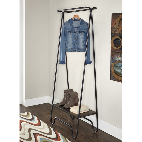 Antique Finish Metal Coat Rack Kirklands Home