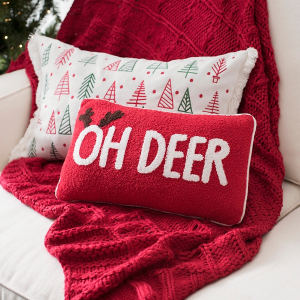 Oh Deer Accent Pillow Kirklands Home