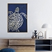 Turtle Sea Creature Framed Art Print