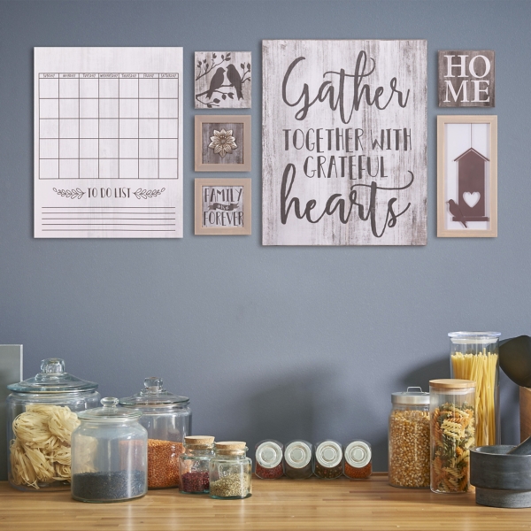 Gather Home 7pc. Mixed Art and Calendar Set Kirklands Home
