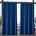 Azure Delano Outdoor Curtain Panel Set, 84 in.
