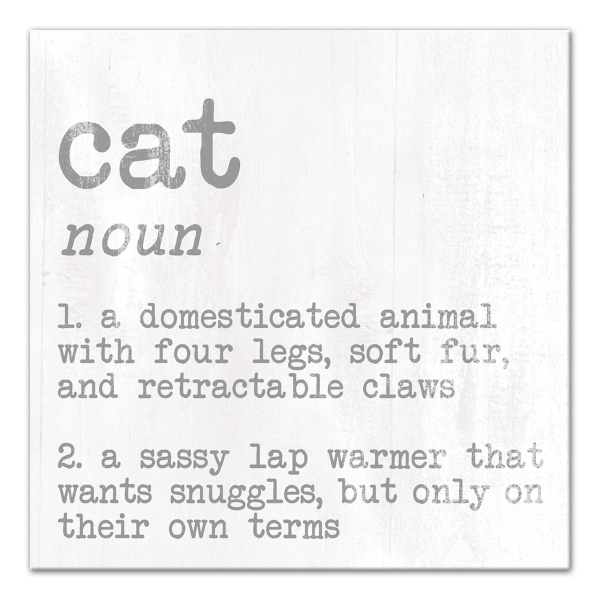 Cat Definition Canvas Art Print Kirklands