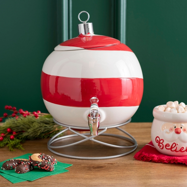 Christmas Ornament Beverage Dispenser