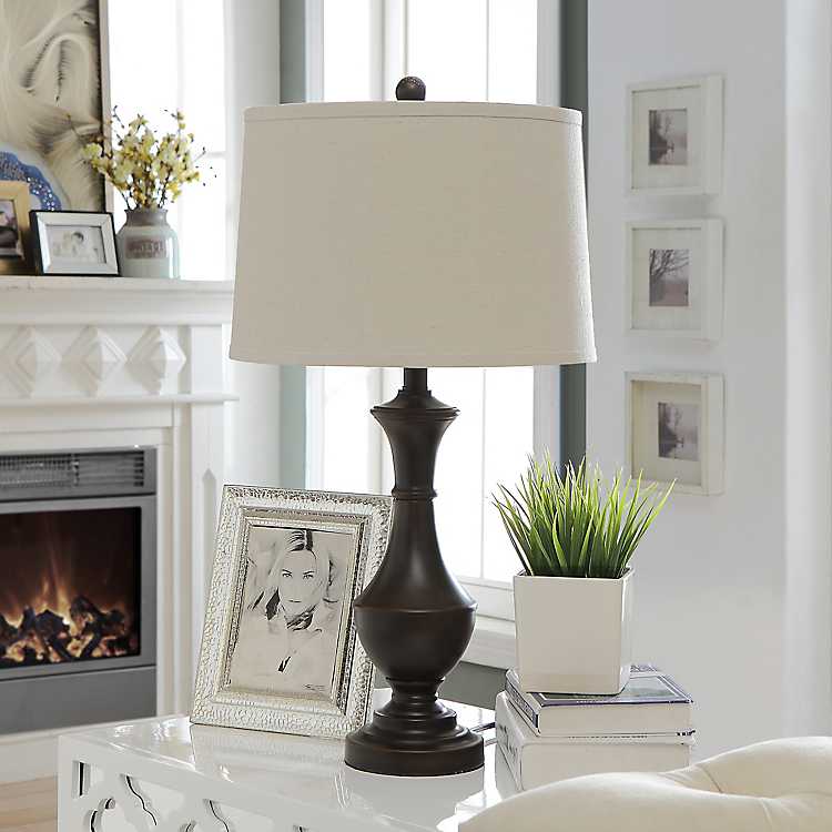 Oil Rubbed Bronze Metal Table Lamp, Table Lamp Oil Rubbed Bronze
