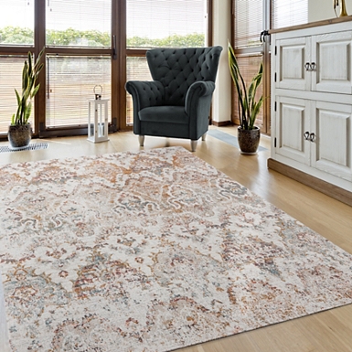 Rustic Southern Indoor Outdoor Area Rug 7x9