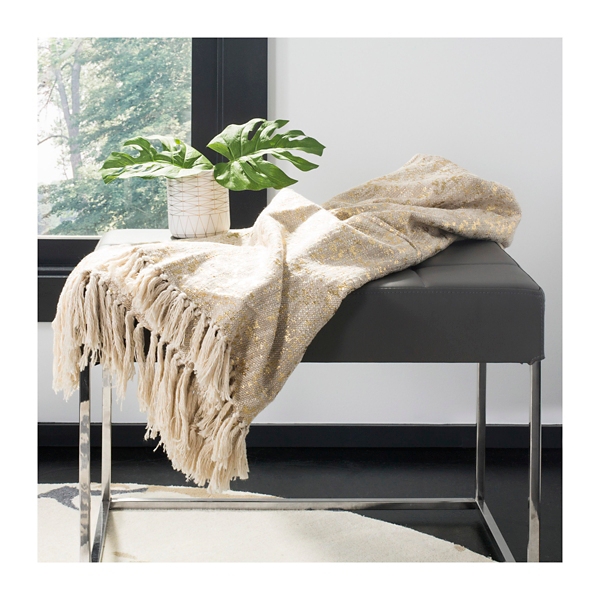 Peppin Metallic Throw