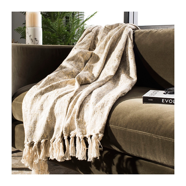 Peppin Metallic Throw