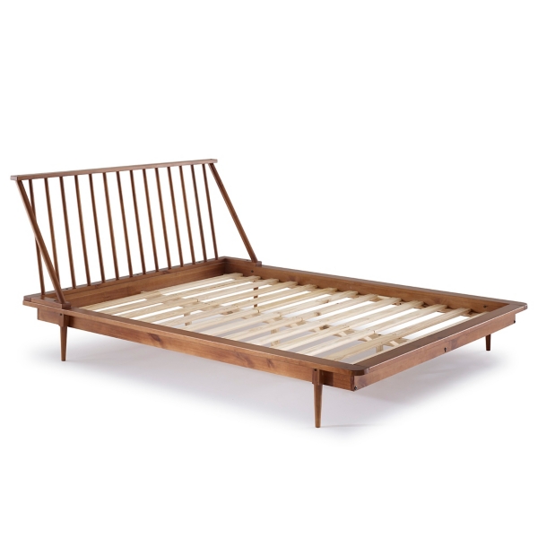 Caramel Mid Century Modern Queen Bed Frame Kirklands