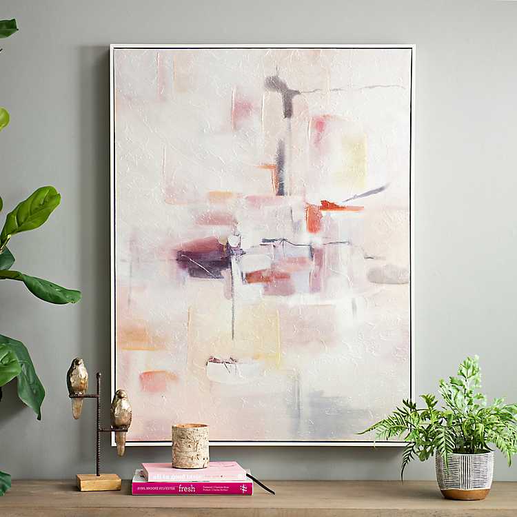 Shades of Pink Lover Ready to Hang One Color Art Expressive Art Block of Color Art Contemporary Decor Small Art Gifts Abstract