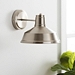 Brushed Steel Metal Wall Sconce