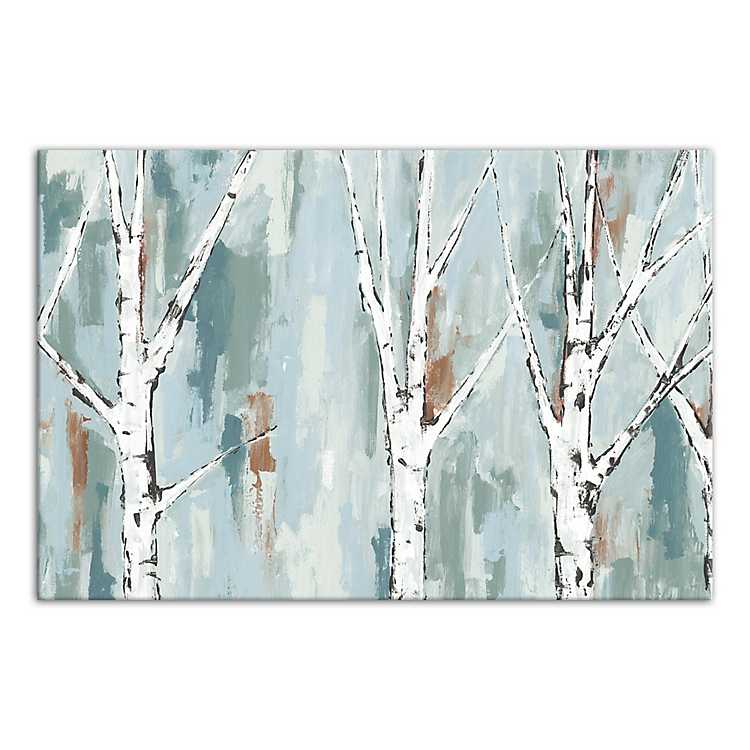 birch tree canvas