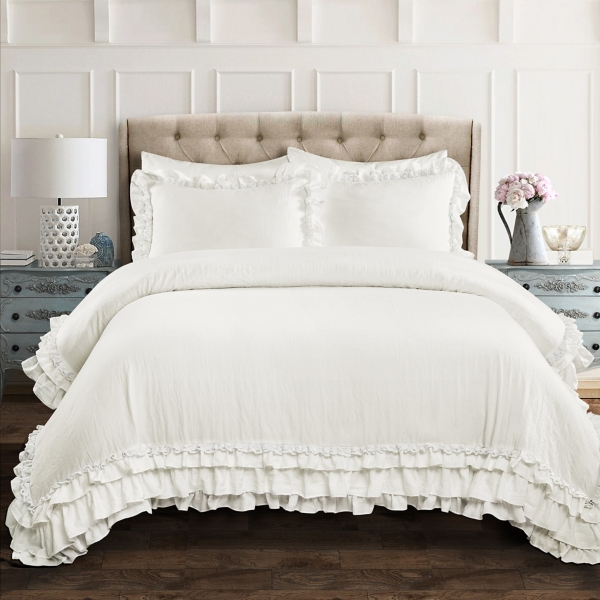 white comforter king sale