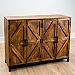 Austin Warm Wood Farmhouse Cabinet