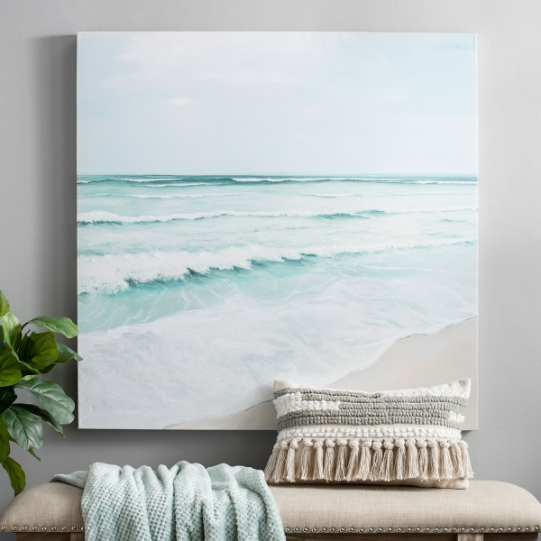 Sea Waves Canvas Art Print Kirklands