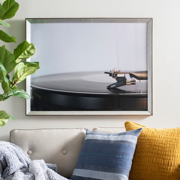 Close Up Record Player Framed Art Print Kirklands