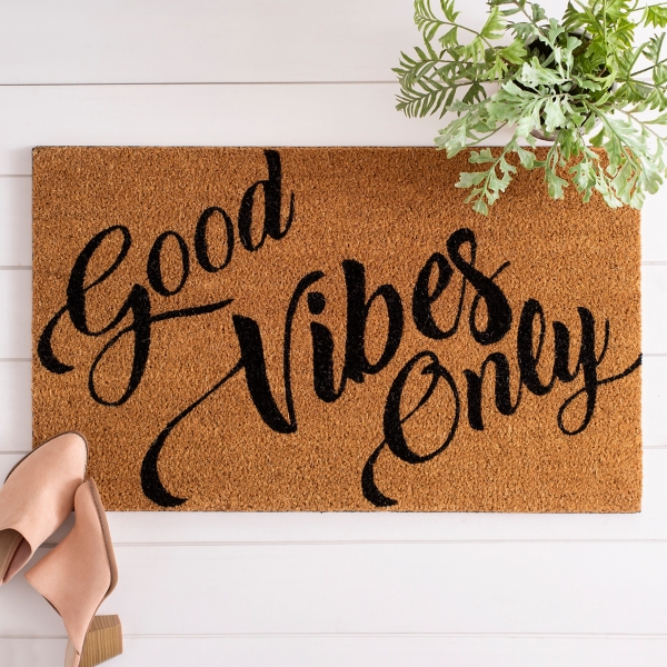 Good Vibes Only Doormat Kirklands