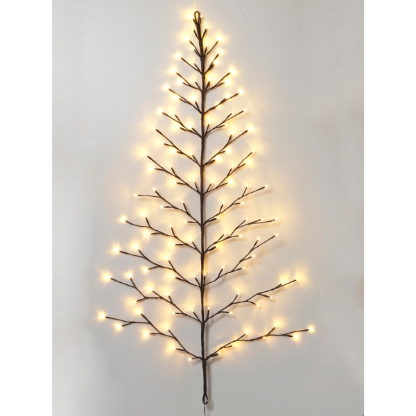 wall mounted christmas tree