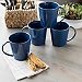 Blue Simple Things Mugs, Set of 4
