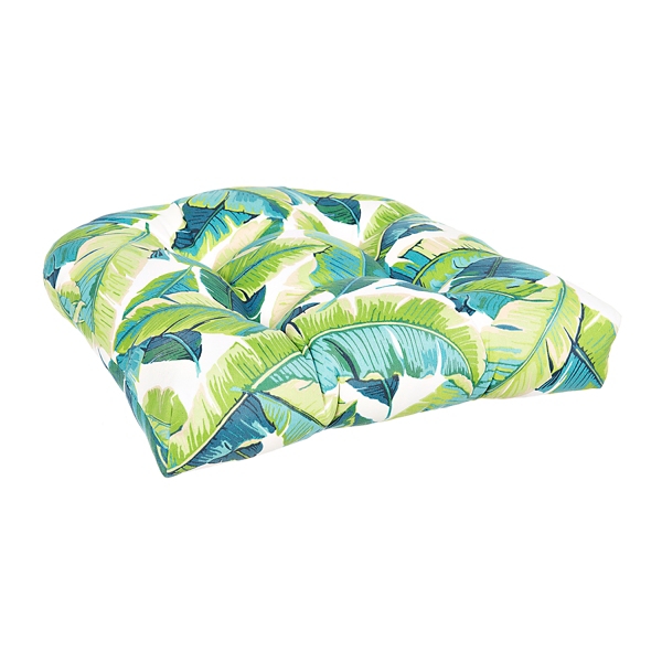 palm print outdoor pillows