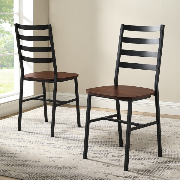 Dark Walnut Kaylee Dining Chairs, Set of 2 Kirklands Home