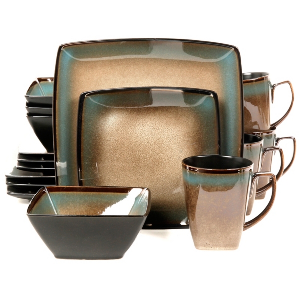 square tableware sets