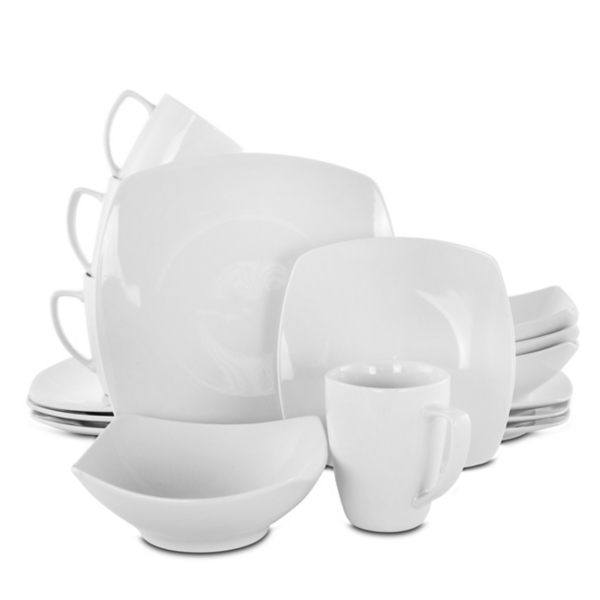 square tableware sets