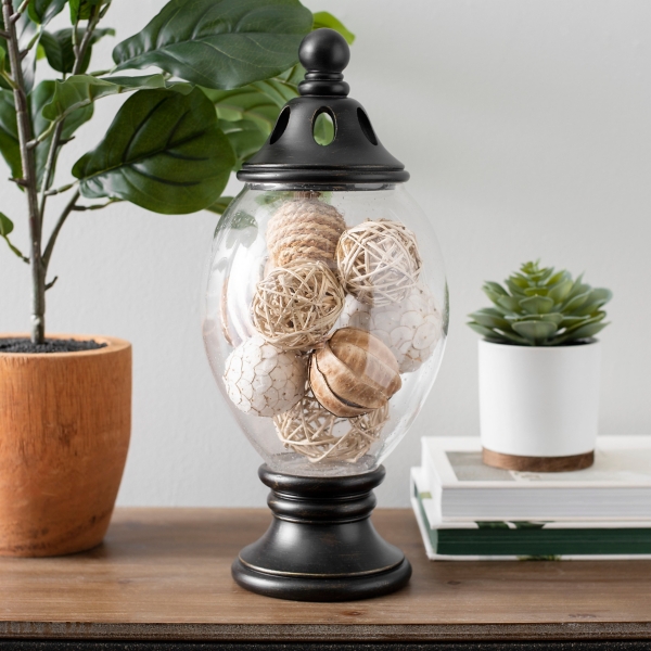 Bronze Bubble Glass Potpourri Jar Kirklands Home