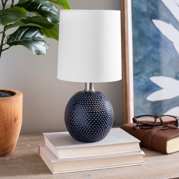 hobnail table lamp