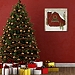 Christmas Snowy Barn Canvas Art Print