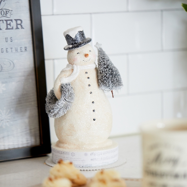 Winter Wishes Snowmen, Set of 2