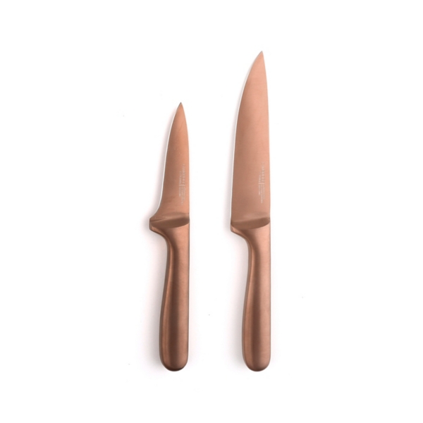 PrimeTrendz 3 Piece Copper Knife Set — CHIMIYA