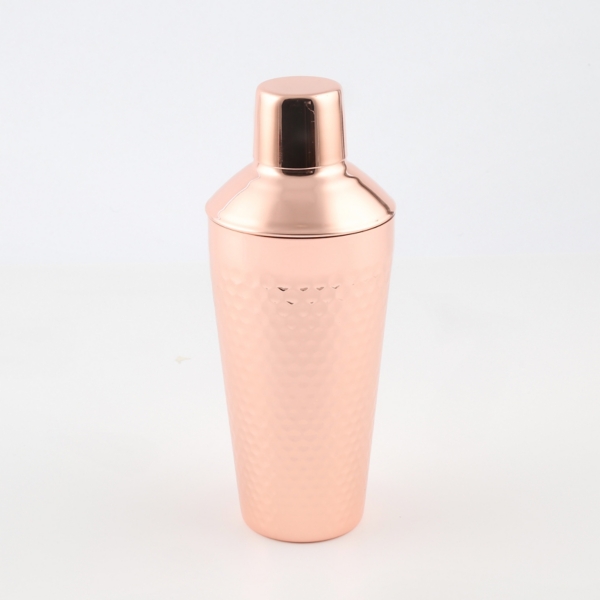 Copper Faceted Cocktail Shaker | Home