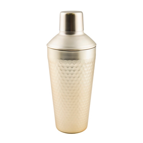 Champagne Faceted Cocktail Shaker Home