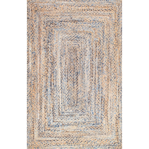 Ella Hand Braided Jute Rug, 7x9 Kirklands Home