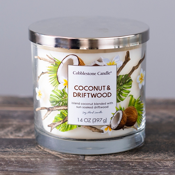 coconut candle