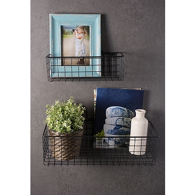 Basket that hangs from towel online bar