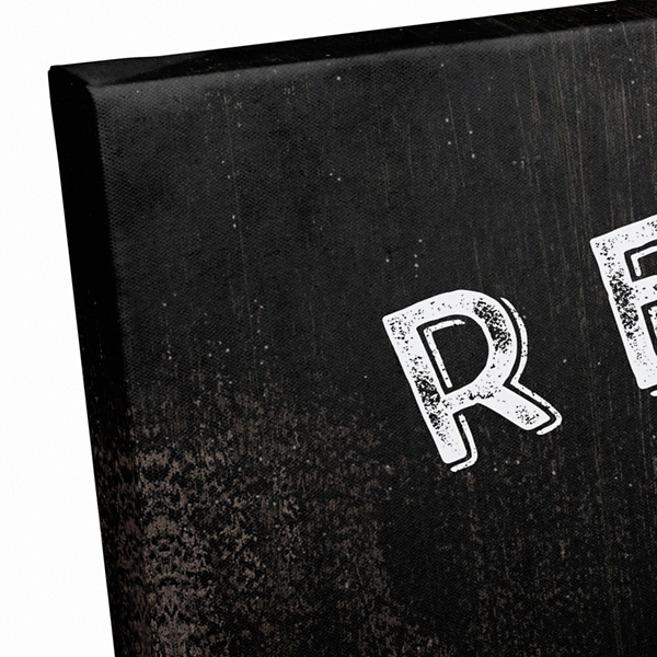 Black and White Recording Studio Canvas Art Print