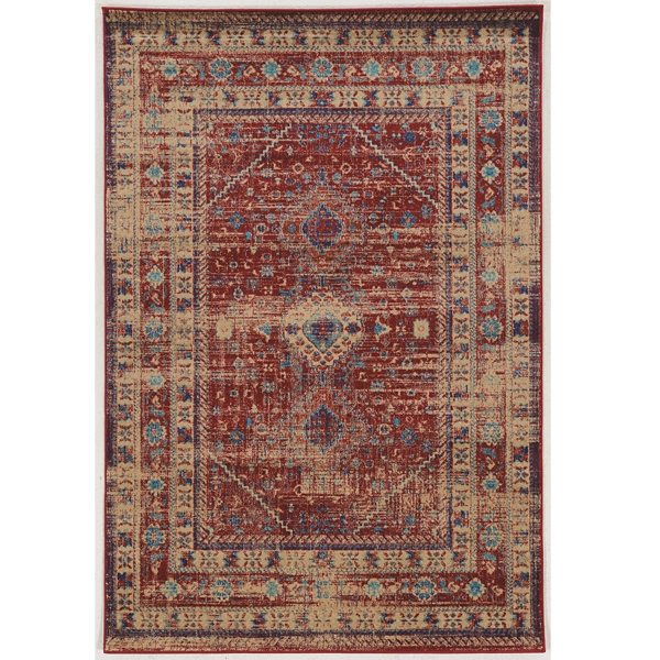 Red Phoenix Lansing Area Rug, 5x8 Kirklands Home