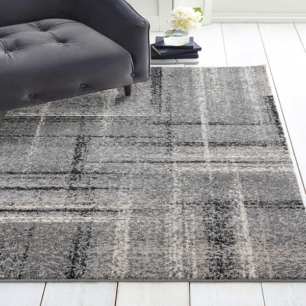 Gray Serena Mirage Area Rug 8x11 Kirklands