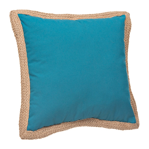 jute outdoor pillow