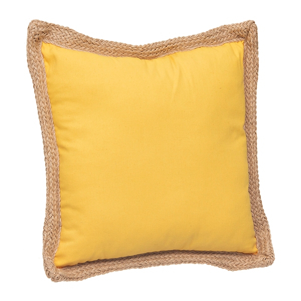 jute outdoor pillow