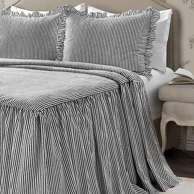 Farmhouse Stripe 3 Pc King Comforter Set Kirklands